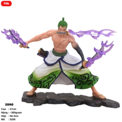 Mô Hình Đồ Chơi - Zoro siêu ngầu 17cm Full box  - One Piece - No Box - K25-T1-S8