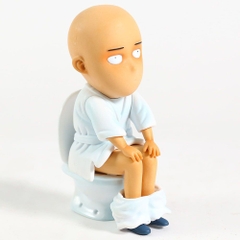 Mô Hình One Punch Man Saitama thánh phồng tôm kute cao 15cm - Figure OnePunchMan