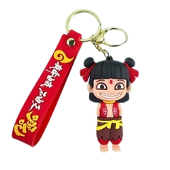 móc khóa natra đứng cười - dây dài 11cm mô hình cao 7.5cm - nặng : 50gram - no box
