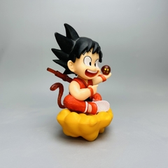 Mô Hình DragonBall goku kid cưỡi mây cầm ngọc cao 13cm , figure DragonBall , No box