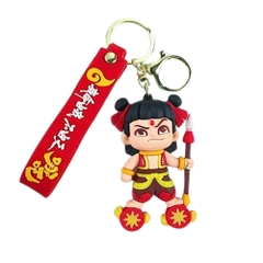 móc khóa natra dáng đứng chiến đấu - dây dài 9.5cm mô hình cao 7.7cm - nặng : 50gram - no box