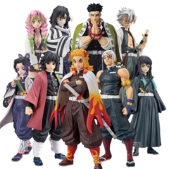 Mô hình đồ chơi - figure Demon Slayer Xà Trụ Iguro Obanai - Kimetsu No Yaiba - No Box - N4-K10-BL5 - N1-K8-T2-S1