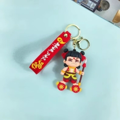 móc khóa natra dáng đứng chiến đấu - dây dài 9.5cm mô hình cao 7.7cm - nặng : 50gram - no box