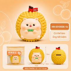 Mô Hình Các Con Vật Cosplay Trái Cây Sầu Riêng size nhỏ KT 12*12*13 cm - SKU : MH-BY0006-1 - ( VAT : MH002 )