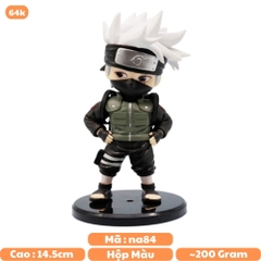 Mô hình Kakashi dáng đứng đeo cặp cao 14.5cm hàng nét siêu chất lượng - Figure Naruto - Có vỏ hộp màu -  K30-T1-S8