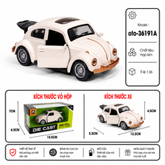 Xe thể thao nhiều kiểu dáng , chất liệu hợp kim , tỉ lệ 1:36 - SKU : oto-36191A ( VAT: 103-01-35 )