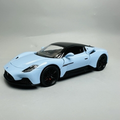 Mô Hình xe maserati xanh ngọc tỉ lệ 1:22 Hợp kim có thể mở cửa - bánh sau chạy cót - Dài 21cm - rộng 9cm - cao 5cm - nặng : 800gram - FULL BOX : box màu SKU : oto288 - N3-K12-T3-S1