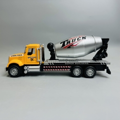 Mô Hình xe trộn bê tông tỉ lệ 1:24 Hợp kim có thể mở cửa - bánh sau chạy cót - Dài 25cm - rộng 7cm - cao 10cm - nặng : 500gram - FULL BOX : box màu SKU : oto270