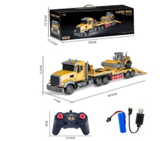 Đồ Chơi Xe Ô tô Điều Khiển Từ Xa 6 Kênh Flatbed Truck- SKU: DK-QH300-5D ( VAT 009-02-200 ) - K140-T4-S5
