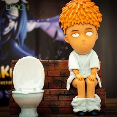Mô Hình One Punch Man Saitama thánh phồng tôm kute cao 15cm - Figure OnePunchMan N1-K39-T4-S1
