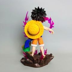 Mô Hình OnePiece luffy tập luyện cùng đệ tử - cao 19cm - nặng 270gram - Hộp Màu - Figure One Piece - N1-K45-T1-S3