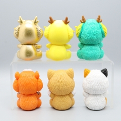 Mô Hình bộ 6 Shin cosplay động vật - Cao 7cm - nặng 300gram - Figure Cậu Bé Bút Chì - bọc túi OPP - Hộp Màu - Hm40 -  N3-K59-T4-S3