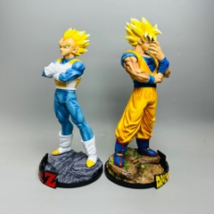 Mô hình DragonBall Songoku và vegeta - Cao 30 - 32cm - nặng 800gram - Phụ kiện : Đế - Dragon Ball - Box Xốp - Hộp Carton N1-K48-T4-S1