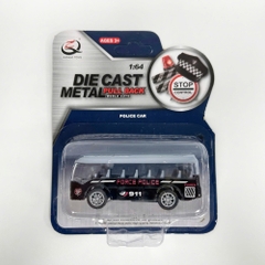 Mô Hình Bộ 6 Xe Oto Cano Trực Thăng hợp kim , tỉ lệ 1:64 - Dài 7.5cm - rộng 3cm - cao 3.4cm- SKU : oto-QZ614-G - ( Vat : 23711-1.56580-1 )