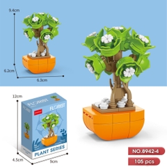 Bộ lắp ghép Hoa 105pcs. SKU: LG-8942-4 ( VAT 001-06-11 ) K131-T1-S4