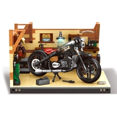 Bộ Lắp Ghép Mô Hình Gara Moto. SKU: LG-K3180 (VAT 001-07-200) K117-T1-S2/3