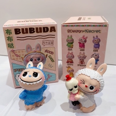 Mô hình labubu bộ 9 labubu blind box - cao 8cm - Nặng 300gram - Bọc Túi - Hộp Màu n3-k46-t1-s2