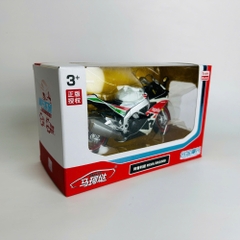 Mô Hình xe motor aprilia rsv4 tỉ lệ 1:12 Hợp kim có thể mở cửa - bánh sau chạy cót - Dài 17cm - cao 10cm - nặng 500gram - Figure Oto - FULL BOX : box màu - SKU : oto409 N3-K12-T4-S2