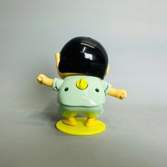 mô hình shin bút chì áo xanh nhạt lắc mông - cao : 10cm - figure shin - hộp màu -K75-T4-S10