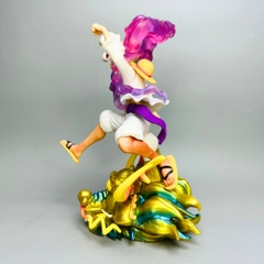 Mô Hình OnePiece Luffy gear 5 tai thỏ cưỡi đầu rồng siêu đẹp Cao 22cm - Nặng 500gram , Figure OnePiece - no box N4-K5