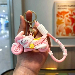 móc khóa morto hồng trắng - Dây móc dài : 12cm - Mô Hình Cao : 4.5cm - Nặng : 50gram - No Box : bọc túi OPP - N3-K13-T5-S1