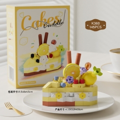 Combo 6 Mẫu lego Bánh và Hoa - Full Box - Sku : LG-S24 - ((VAT 001-C6-60)) - K101-T2-S5-6