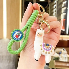 móc khóa cừu trắng xanh - Dây móc dài : 9.5cm - Mô Hình Cao : 6cm - Nặng : 50gram - No Box : bọc túi OPP - N3-K15-T4-S2