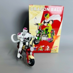 Mô Hình DragonBall frieza lái xe máy cao 12cm nặng 300g , Figure DragonBall - Hộp Màu - N1-K8-T3-S2
