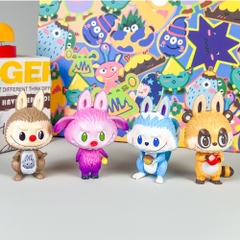 Hàng Cao Cấp - Mô hình labubu bộ 8 labubu blind box - cao 8cm - Nặng 300gram - Bọc Túi - Hộp Màu N3-K52-T2-S1