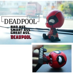Mô Hình đồ chơi -  Deadpool Lắc Đầu - Marvel Comics - Bộ lắc đầu - Có Hộp Đẹp - N3-K24-T3-S2