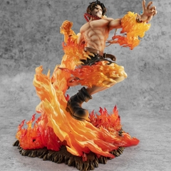( Hàng Đẹp ) Mô hình ACE hỏa quyền chiến đấu . Cao 25cm , nặng 1kg1 . Figure anime One piece