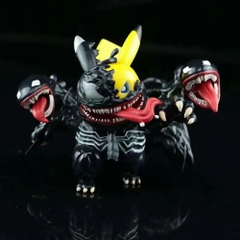 Mô Hình Pokemon pikachu cosplay Venom dáng đứng - Cao 10cm - nặng 300gram - Figure Pokemon - No box - K9-T2-S5