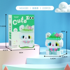 Combo 9 Mẫu lego động vật - Full Box - Sku : LG-S12 - (VAT 001-16-50) - K99-T2-S7