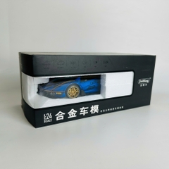 Mô Hình xe lambogini xanh đua tỉ lệ 1:24 Hợp kim có thể mở cửa - bánh sau chạy cót - Dài 22cm - cao 5.5cm - nặng 800gram - Figure Oto - FULL BOX : box màu - SKU : oto403 - n3-k6-t3-s4