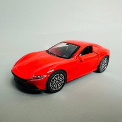 Mô Hình xe Ferrari Roma đỏ tỉ lệ 1:36 Hợp kim có thể mở cửa - bánh sau chạy cót - Dài 11cm - rộng 5cm - cao 4cm - nặng : 500gram - FULL BOX : box màu SKU : oto355 n3-k9-t1-s1