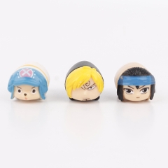 Mô Hình OnePiece và Naruto bộ 12 nhân vật chibi OnePiece và Naruto Cao : 2.5cm - Nặng : 110gram - Figure OnePiece và Naruto - No Box - N3-K42-T2-S2