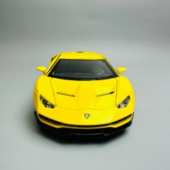 Mô Hình Xe Lamboghini 1:24 vàng Hợp kim có thể mở cửa - bánh sau chạy cót - Có tiếng - đèn pha sáng - Dài 20.5cm - rộng 9.5cm - cao 5cm - nặng : 500gram - FULL BOX : box màu SKU : oto122 - N3-K8-T2-S2
