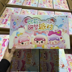 Hãng babythree Billie tiệc trà ngọt ngào blind box set 6 ngẫu nhiên - cao ~ 16cm - Nặng 500gram - Túi Mù - Hộp Màu