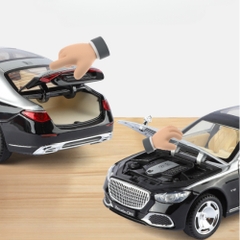 Mô Hình Xe Oto Maybach S680 tỉ lệ 1:24 , Hợp kim , có âm thanh , có đèn , có điều khiển mở cửa - Dài 20cm - rộng 8cm - cao 7.4cm - FULL BOX : box - SKU: YC001 - (VAT: 003-01-230)