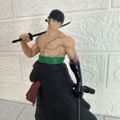 Mô Hình OnePiece zoro dáng đứng cầm kiếm siêu ngầu Cao : 19cm nặng : 400gram - One Piece - Bọc Túi Opp - No Box N4-K2-BL2