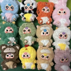 Hàng xưởng sản xuất - Baby Three 12 Con Giáp Baby Three Zodiac blind box ngẫu nhiên - cao ~ 16cm - Nặng 500gram - Túi Mù - Hộp Màu