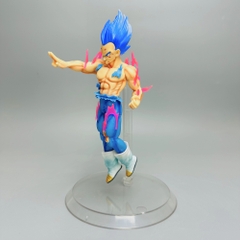 Mô Hình Dragon Ball Vegeta tóc xanh cởi trần chỉ tay Cao 20cm Nặng 200gram - Figure DragonBall - Có Hộp Màu