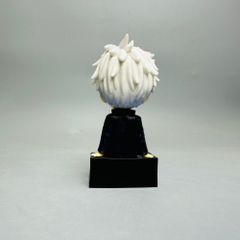 Mô Hình Gojo Satoru Tóc trắng Đeo kính - Cao 11cm - nặng 100Gram - Box màu   : bọc túi OPP - Figure anime Jujutsu Kaisen - N1-K39-T3-S2