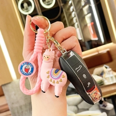 móc khóa cừu hồng - Dây móc dài : 10cm - Mô Hình Cao : 6cm - Nặng : 50gram - No Box : bọc túi OPP - N3-K15-T4-S3