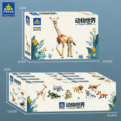 Đồ Chơi Lắp Ghép Combo 8 hộp Động Vật Hoang Dã - Full Box - SKU : LG-80063 -  K54-T5-S2