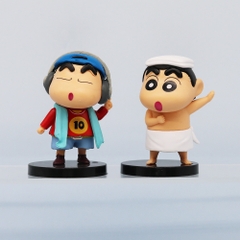 Mô Hình bộ 6 Shin bút chì cosplay - Cao 7-10cm - nặng 300gram - Figure Cậu Bé Bút Chì - bọc túi OPP - Hộp Màu - HM126 N3-K34-T2-S1