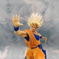 Mô hình DragonBall SonGoku cầm ngọc rồng chiến đấu - Cao 24cm -nặng 500gram - Dragon Ball - Hộp Màu K5-T4-S9