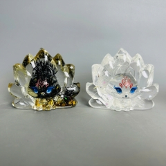 Mô hình charm hồ ly size to kích thước cao : 7.5cm nhiều màu decor siêu xinh - no box