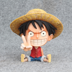 Mô hình đồ chơi - Luffy cực dễ thương - One Piece - Bộ Chibi K16-T1-S2