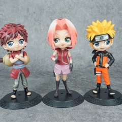 Mô hình Naruto Bộ 6 nhân vật Cao 15.5cm - nặng 150Gram- Figure Naruto - No Box N3-K40-T3-S2